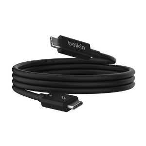 Belkin Connect Thunderbolt 4 Cable, 6.6ft INZ003bt1MBK - 1 of 3