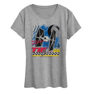 Women's - Star Wars - Tie Fighter Racing Short Sleeve Graphic T-Shirt - 1 of 4