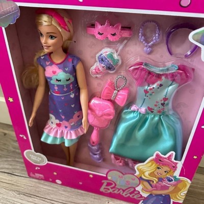 Barbie Doll for Preschoolers, Blonde Hair, My First Barbie “Malibu” Doll