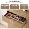 TackView 5 Drawer Dresser with Deep Drawers for Bedroom, Modern Wooden Chest Dresser with Deep Drawers - 4 of 4