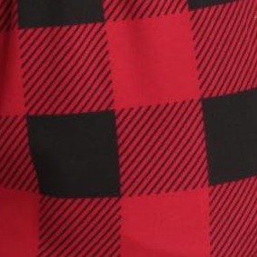 buffalo plaid - red