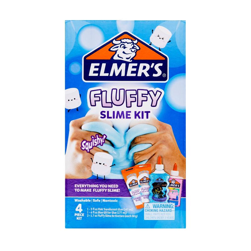 Elmer&#39;s 4pc Fluffy Slime Kit, 1 of 9