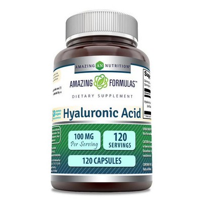 Amazing Formulas Hyaluronic Acid 100 Mg 120 Capsules