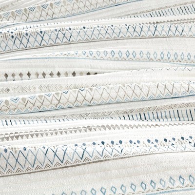 Madison Park 5pc Full/Queen Levi Printed Seersucker Comforter with Throw Pillows Bedding Set Taupe - Madison Park: Polyester Fill & Shams Included — фото 7