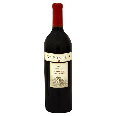 St. Francis Cabernet Sauvignon Red Wine - 750ml Bottle