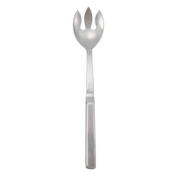 Winco Stainless Steel Notched Serving Spoon, 11-3/4-Inch