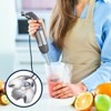 Mueller Hand Blender, 800W 12 Speed and Turbo Mode - Silver - 3 of 4