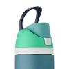 Owala FreeSip 24oz Stainless Steel Water Bottle - Shark/Blue