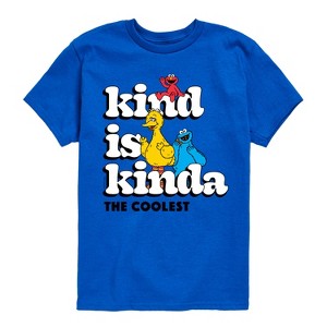 Boys' - Sesame Street - Kind Kinda The Coolest Short Sleeve Graphic T-Shirt - 1 of 4