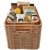 KOVOT Woven Wicker Storage Baskets with Built-in Carry Handles - 12"L x 8"W x 7"H & 11"L x 7"W x 7"H (2-Pack) - 4 of 4