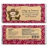 Big Dot of Happiness Little Cowboy - Western Candy Bar Wrappers Baby Shower or Birthday Party Favors - Set of 24 - 2 of 4