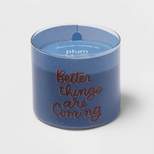 14oz Better Things are Coming Plum Blush Candle - Room Essentials™