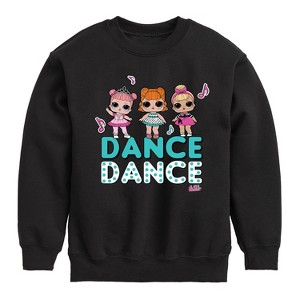 Boys' - LOL Surprise! - LOL Dance Graphic Long Sleeve Fleece Sweatshirt - 1 of 4