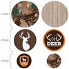 Big Dot of Happiness Gone Hunting - Deer Hunting Camo Baby Shower or Birthday Party Giant Circle Confetti - Party Décor - Large Confetti 27 Count - 2 of 4