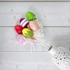 Northlight Set of 6 Colorful Speckled and Glittered Easter Egg Picks, 14.5" - 2 of 4