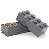 Room Copenhagen LEGO Storage Brick 8 | Dark Stone Grey - 2 of 2