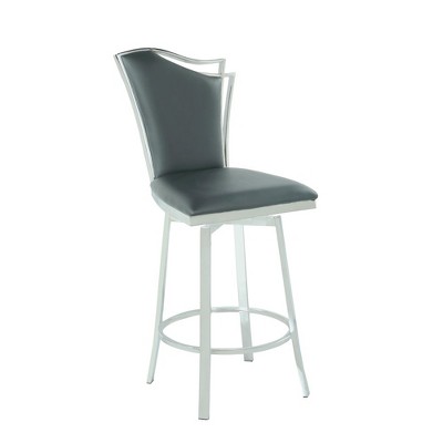 Chintaly Imports,Contemporary Swivel Counter Stool  Design Back