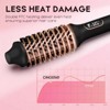 CINOSTAR Heated Round Brush for Blowout Look Volumizer, 1.5 inch Styler Tool, 6 Temps Ionic Thermal Brush, Fast Heating - 4 of 4