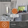 VAXCEL Marseille 24 in. LED Bath Bar Bathroom Vanity Light Clear Glass - 2 of 4