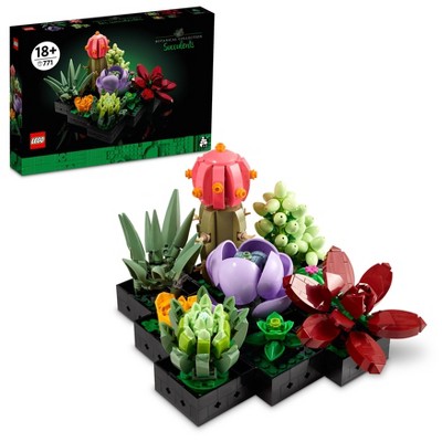 LEGO Succulents 10309 Plant Decor Building Kit
