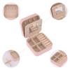 REGALWOVEN Letter Design Mini Portable Compact Jewelry Box - 4 of 4