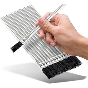 Acid Brushes - 3/8" Horsehair Flux Brushes, Disposable Glue & Epoxy Brushes for Woodworking, Crafting, Soldering, Home & Shop Use - 1 of 4