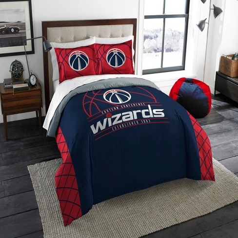 Nba Washington Wizards Northwest Reverse Slam Full Queen Comforter