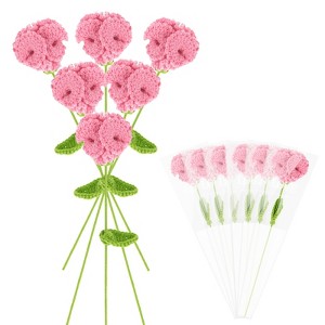 Unique Bargains Handmade Durable Colorful Multipurpose Artificial Flowers - 1 of 4