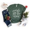 Simply Sage Market Women's Jingle All The Way Cursive Short Sleeve Graphic Tee - 3 of 4