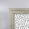 4" x 6" Organic Herringbone Tabletop Frame Gold/White - Opalhouse™ - image 3 of 4