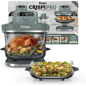 Factory Refurbished Ninja Crispi Pro 6-in-1 Glass Air Fryer Non