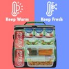 OPUX Insulated Lunch Box Men Women, Leakproof Soft Cooler Bag Work School Beach, Pail Tote Adult Kids Boys Girls - 2 of 4