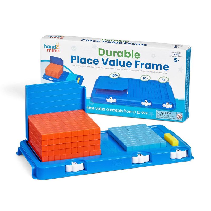Hand2Mind Durable Place Value Frame, 1 of 6