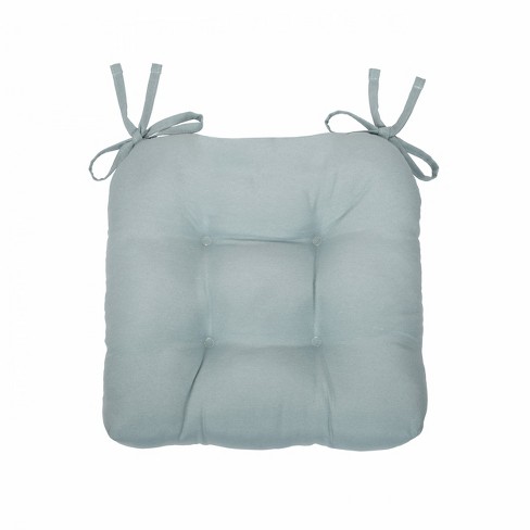 Lavish Home Memory Foam Chair Pad - Green