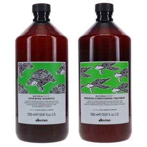 Davines NaturalTech Renewing Shampoo 33.8 oz & NaturalTech Renewing Conditioning Treatment 33.8 oz Combo Pack - 1 of 4