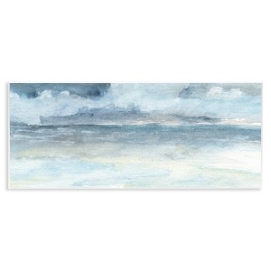 Stupell Industries Abstract Cloudy Ocean Waves Wall Plaque Art, 17" x 7" - 1 of 4