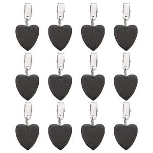 Unique Bargains Marble Heart Shape Tablecloth Weight Pendant Hooks 1.57" x 1.57" - 1 of 4