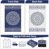 Outdoor Rug Reversible Patio Rug Plastic Straw Rug Waterproof Lightweight Rug - 3 of 4