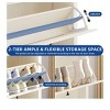 Shoe Cabinet With 2 Flip Drawer Open Shelves Storage Organizer Hallway - 3 of 4