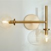 Quorum Lighting Rovi 2 - Light Sconce in  Aged Brass - 2 of 4