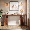Tribesigns 70.87'' Entryway Table, Wood Console Table with Artistic Arch Base, Sofa Table Behind Couch for Living Room, Foyer, Hallway - 2 of 4