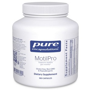 Pure Encapsulations MotilPro - Hypoallergenic Dietary Supplement to Promote Healthy Gut Motility* - 180 Capsules - 1 of 4