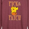 Women's - Pokémon - Pick Of The Patch Lightweight French Terry Wide Neck Long Sleeve Shirt - 2 of 4
