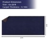 Marine Carpet, 6 ft x 23 ft Marine Grade Boat Carpet, Marine Carpeting with Soft Cut Pile and Water-Proof TPR Backing, Carpet Roll for Home, Patio - 2 of 4