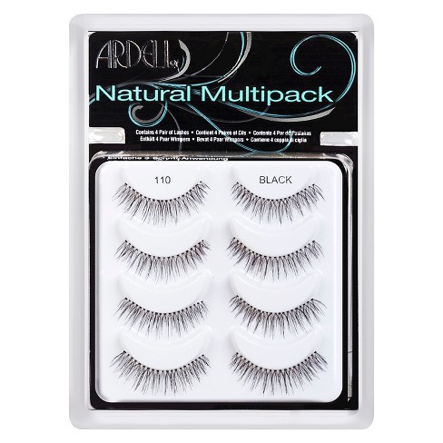 false ardell natural eyelashes eyelash 4ct multipack lashes target looking