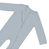 Kyte Baby Zippered Romper in Fog - 4 of 4