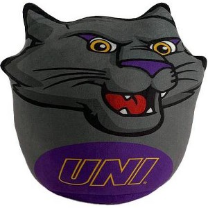 NCAA Northern Iowa Panthers Mascot Pillow: Sports Team Logo Plush Novelty - 1 of 1