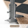 Lahome Diamond Grid Faux Jute Rectangular Indoor Area Rug - 4 of 4