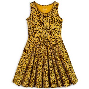 Mightly Girls Fair Trade Organic Cotton Print Sleeveless Twirl Dress - 1 of 4