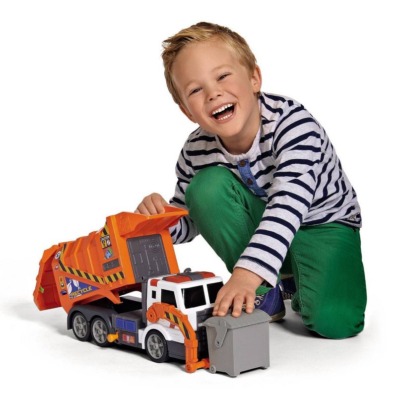 Dickie Toys Action Series 16 Inch Garbage Truck, 2 of 7